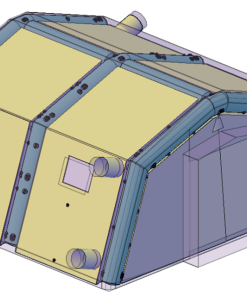 Telo Interno di Coibentazione Tende 3 archi 2/4 porte