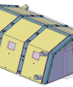 Telo Interno di Coibentazione Tende 4 archi 2/4 porte