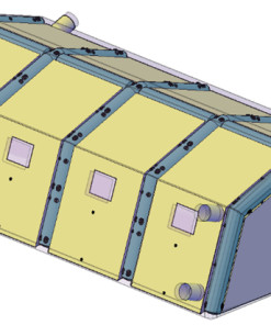 Telo Interno di Coibentazione Tende 5 archi 2/4 porte