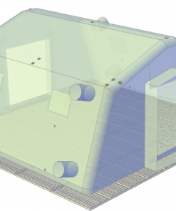 Grelle Livellanti per Tende 3 Archi e 2 o 4 Porte
