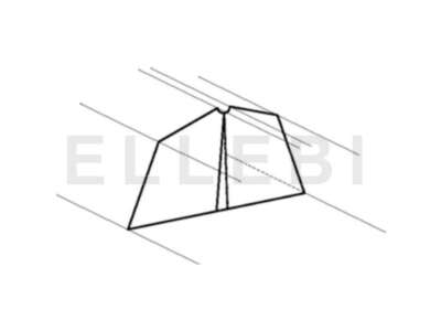 Telo divisorio interno per tenda pneumatica