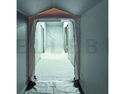 Tenda MAG, modulo abitativo gonfiabile a doppia parete rigida — corridoio di collegamento tra moduli